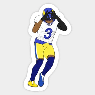 odell with griddy dance Sticker